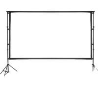 Support de projection extérieur, écran de 150 pouces, réglable en hauteur, 26x33m
