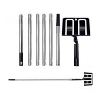 Support de protection de peinture extensible réglable à 360° pour bords droits - Guide de pulvérisation en métal pour coins 119,4 cm (2)