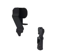 Support de Protection d'Objectif de Cardan de Caméra pour Insta360 Luna Ultra Support de Protection de Clip de Cardan Couverture Antichoc Durable Accessoires de Caméra (Black)