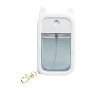 Support de pulvérisation en silicone - Étui de protection pour oreilles mignonnes, accessoire porte-clés pour sac à dos, équipement portable durable, support de voyage désinfectant | Équipement fiable