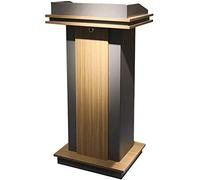 Support de pupitre de pupitre, table de pupitre de conférence de bureau de podium portable, support de pupitre de présentation en bois, pupitre d'enseignant d'école, bureau de réception, bureau debout