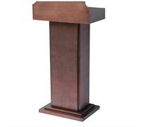 Support de pupitre en acier inoxydable pour cérémonie d'église ou salle de classe - Plate-forme de présentation réglable en hauteur pour discours et conférences