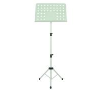 Support de pupitre en métal portable, support de partition pliable for guitare, violon, saxophone, ukulélé pour Bureau(Green Music Stand)