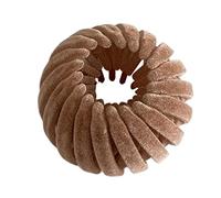 Support de queue de cheval en nid d'oiseau - Pince à cheveux magique en velours pour queue de cheval - Pinces à cheveux en forme de nid d'oiseau en velours - Artefact de tête sphérique - Outils de