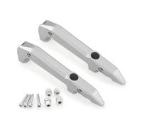 Support de Queue pour GROM MSX125 MSX 125 2021 2022 2023 Barres D’Appui Arrière De Moto Siège Passeron Poignée De Rail Passager Accoudoir(Silver)