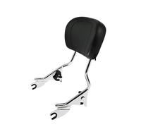 Support de Queue pour Harley Touring pour Road King pour Street Glide pour Road Glide CVO Special FLTRXS FLHXS 2009-2025 Bar Sissy Détachable pour Moto(Chrome Backrest)