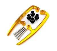 Support de Queue pour Kawasaki pour Ninja 650 Z650 2017-2024 Rampe De Moto Supporter De Queue Poignée Accoudoir Arrière Passager Arrière Épaissi(Gold)