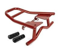 Support de Queue pour MSX 125 SF 2013 2014 2015 2016 Porte-Bagages pour Moto Étagère De Rangement Arrière(Red)