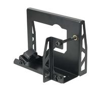 Support de rabot électrique - Porte-outils robuste avec cadre en acier - Plate-forme d'angle réglable en hauteur pour une précision de coupe - Design compact et pliable - Pour charpentiers, bricoleurs