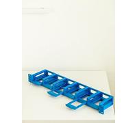 Support de rack 1U pour Raspberry Pi 4/5 avec PoE, pour jusqu'à 6 appareils, montage en rack de serveur 19", accessoires de laboratoire domestique, impression 3D (noir, rack jusqu'à 6 pièces)