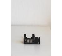Support de rack Raspberry Pi 5 - Montage imprimé en 3D pour rack de serveur de 19" - Montage à gauche ou à droite - Accessoires de laboratoire (blanc, droite)