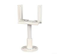 Support de radiateur de style vintage avec hauteur réglable de 46 à 50 cm, colonne de support de sol conçue pour éviter le basculement et la stabilité pour montage de radiateur (1 pièce)