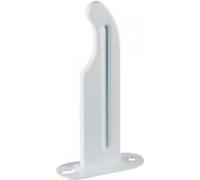 Support de radiateur fonte à visser epoxy blanc L1 100 L2 140 S4 PLOMBELEC