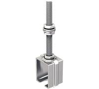 Support de rail 35x30 à tige longue - MANTION - 3531L