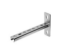 support de rail ASW 533030 300 mm, profil 28/30 x 2. 1930 mm, acier galvanisé