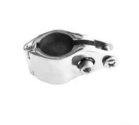 Support de rail coulissant à charnière sécurisé pour dessus Bimini fabriqué en acier inoxydable 316 avec vis de verrouillage pour plus de stabilité (22 mm)