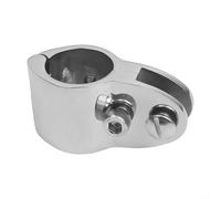 Support de rail coulissant à charnière sécurisé pour dessus Bimini fabriqué en acier inoxydable 316 avec vis de verrouillage pour plus de stabilité (25 mm)