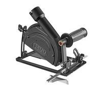 Support de rail de guidage pour meuleuse d'angle Ø 100/125 mm, cadre de protection pour coupe en fer, angle réglable 0-45°, profondeur de coupe 0~40 mm (diamètre 100/125 mm)