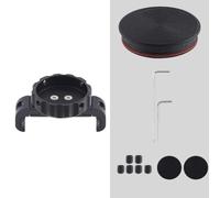 Support de rail de selle pour traceur et scooter Noir | Monté discrètement sous la selle, le support protège efficacement votre appareil de localisation des regards indiscrets et