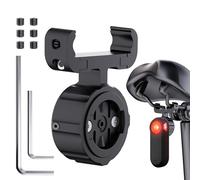 Support de rail de siège compatible avec Garmin Varia et Airtag - Étanche et antivol - Compatible avec les feux arrière Garmin Varia RTL510 RTL515 RVR315, RearVue 820