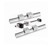 Support de rail linéaire + Guide d'arbre SBR20 + Roulement de bloc Sbr20uu + Set de vis à billes + écrou + BKBF12 + Coupleur JIYAMI'EN EL(FK12 FF12,Sbr1100 sfu1605 1165)