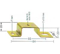 Support de rail Weidmüller TST 2/M5 1286600000 10 pc(s)
