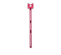 Support de rainure de 400 mm en alliage d'aluminium avec socle - Fraise à bois amovible - Jauge circulaire - Ouvre-trou pour machine à tailler, menuiserie, découpe circulaire, guide de positionnement
