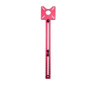 Support de rainure de 400 mm en alliage d'aluminium avec socle - Fraise à bois amovible - Jauge circulaire - Ouvre-trou pour machine à tailler, menuiserie, découpe circulaire, guide de positionnement