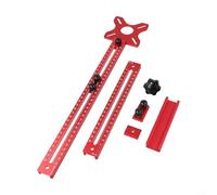 Support de rainure de fraisage pour défonceuse avec base en alliage d'aluminium, compatible avec débroussailleuse pour coupe circulaire et fraisage de rainures, (B)