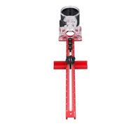 Support de rainure de fraisage pour défonceuse de 445 mm, 4 en 1, gabarit de cercle, guide de coupe réglable, multifonctionnel pour le travail du bois