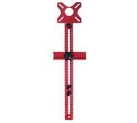 Support de rainure de fraisage pour le travail du bois, gabarit d'armoire, perforateur, routeur, gabarit de coupe (A)