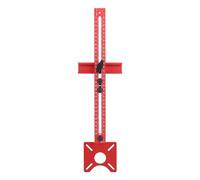 Support de rainure pour défonceuse, guide réglable en alliage d’aluminium pour la découpe circulaire avec défonceuse, gabarit multifonctionnel pour l’ébénisterie, permettant de