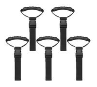 Support de rallonge de câble - Support de sangle d'extension de garage - 5 pièces - Robuste et réutilisable - Pour installation électrique, atelier, jardin, bateau, garage, extérieur