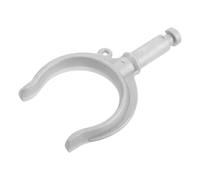 Support de Rame en Aluminium pour Bateau, Montage Latéral sans Perçage | Usage pour Canots de Sauvetage et Kayaks, Compatible Rame ou Canne, Finition Argenté