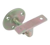 Support de rampe à visser coudé fixe tige de 10mm - TORBEL - J529870 Noir G