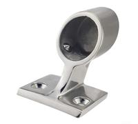 Support de rampe en acier inoxydable 316 de qualité marine pour bateaux yachts conçu pour une installation avant, milieu et arrière sur navires (25 mm à l'avant)