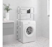 Support de Rangement 2 Niveaux sur la Machine à Laver Noir Fer Étagère vidaXL