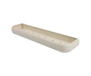 Support de rangement adhésif en aluminium pour douche, cosmétiques, fournitures de cuisine et accessoires de bar avec bande porteuse (C)