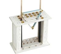 Support de rangement autonome en bois pour queues de billard pouvant contenir 8 queues et cannes à pêche pour salle de jeux sous-sol
