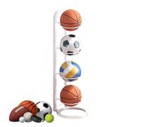 Support de rangement de balle, support de basket-ball, présentoir en fonte pour volleyball, étagère de rangement multicouche multifonctionnelle en boules de fer pour chambre à coucher, salon, garage