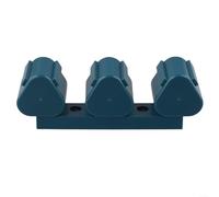 Support de rangement de batterie pour batteries Bosch 10 8 V 12 V, support mural avec 2 trous de vis pour organiser votre établi (bleu)