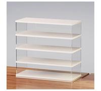 Support de rangement en acrylique pour clavier - Anti-poussière - Pour la maison, le bureau et l'école - Pour souris de jeu et clavier - Accessoire de bureau élégant et fonctionnel