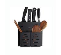 Support de rangement en fer pour cuisine - Porte-baguettes créatif - Cylindre A perforant - En acier inoxydable