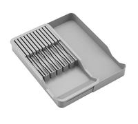 Support de rangement extensible avec plateau de rangement rétractable pour plan de travail de cuisine