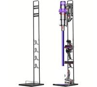Support de rangement for aspirateur à main, base métallique, compatible avec Dyson V6-V11(Universal Black)