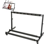 Support de rangement for ballons de basket-ball, avec étagère Mobile for raquettes, grand for Tennis, Badminton et violons, coin de sol noir, rangement for salle de sport(1)