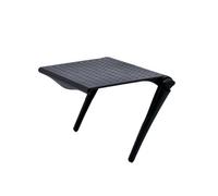 Support de rangement for moniteur d'ordinateur, support de bureau ABS, support de télévision, présentoir, table de rangement, 16.2x11.2x1.5 cm(Black)