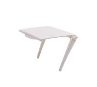 Support de Rangement for Moniteur d'ordinateur, Support de Bureau ABS, Support de télévision, présentoir, Table de Rangement, 16.2x11.2x1.5 cm(White)