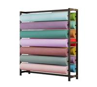 Support De Rangement for Rouleaux De Tissu, Support for Rouleaux De Vinyle Commercial, Présentoir for Papier d'emballage, for Organiser Les Rouleaux De Cuir/Rideaux en Studio(150x45x160cm)