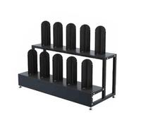 Support De Rangement for Rouleaux Tissu, Support en Acier Robuste for Vinyle, Cuir, Films for Fenêtres Et Papier Peint(75x48x53cm)